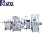 Customized machine Plastic glass bottle sauce jam jar filling machine