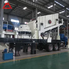 small portable rock mobile crusher