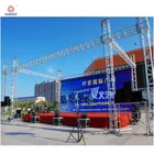 Anti-slip adjustable advertising truss small stage lighting trus for dj