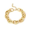 2019 fashion necklaces jewelry wholesale punk choker gold chunky chain necklace for women