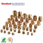 Screw thread insert slot nut m8 for press-in threading hole