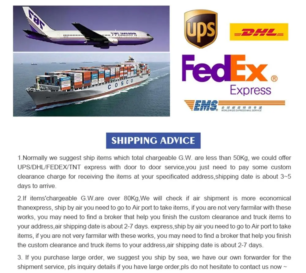 shipping advice