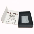 OEM custom printing folding gift box with magnetic for cartoon game gift box packaging