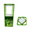 rotating jewelry poster display stand case