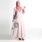 New Classic Design 3 Color Long Kaftan Dress Muslim Women Dubai Kimono Islamic Abaya