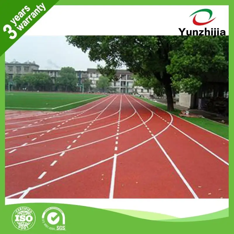 Worldwide selling rubber jogging tracks for athletic events