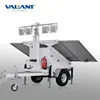 solar Led Lamp 12V mobile solar trailer for 18m mast