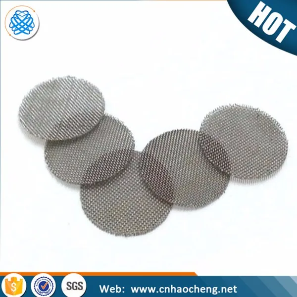 60 Mesh 0.15mm Tobacco Smoking Glass Water Pipe Filter Mesh Screen