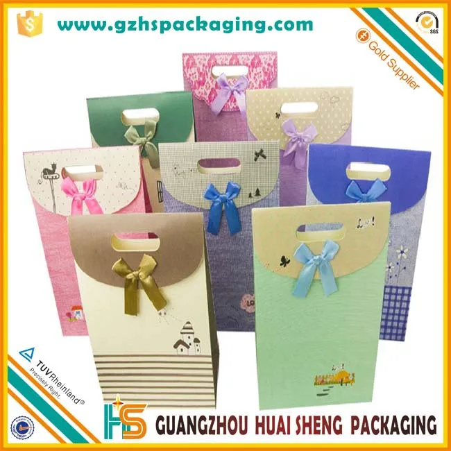 material:  200g coated paper r  die cut patch handle   bowknot