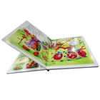 Custom Printing Children Learning Book Hard Cover Colorful Baby Earlier Education Cardboard Books For Kids