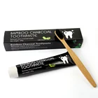 Anti-Bacterial Toothpaste Bamboo New Eco Friendly Bamboo Activated Charcoal Carbon Toothpaste