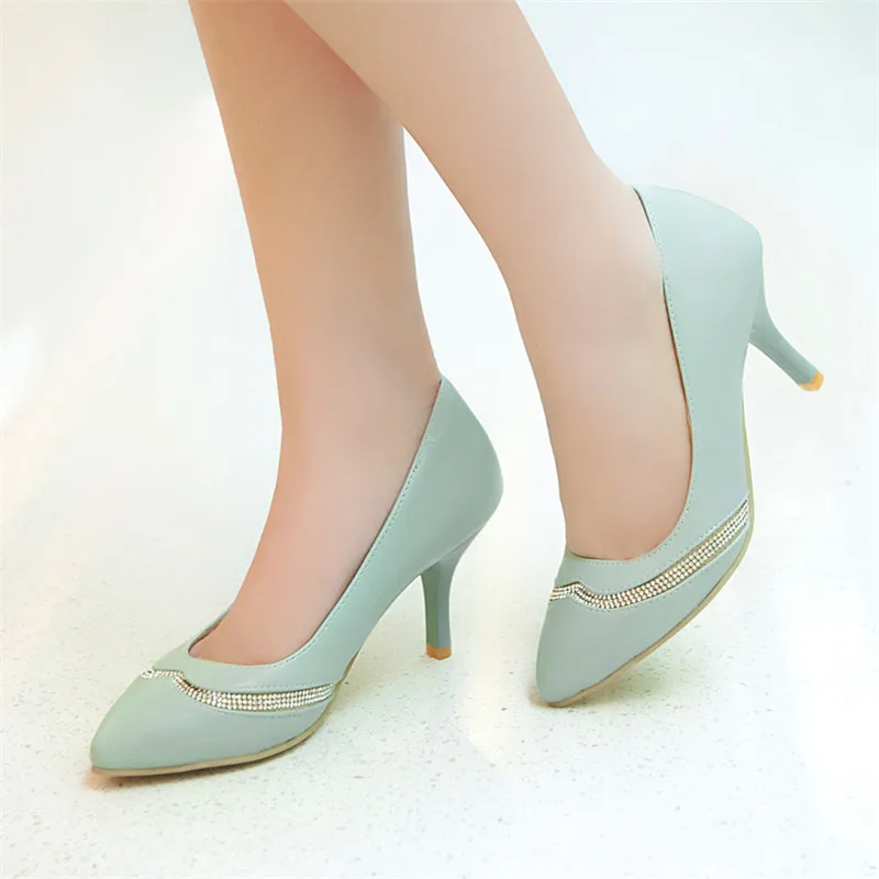 Sh011 New Design Ol Ladies Stiletto Shoes Stylish Classical European