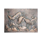 Stainless Steel Metal Relief Wall Art For Home
