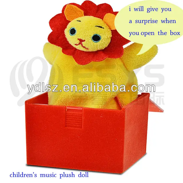 doll in the box with voice surprise pop up for birthday gifts