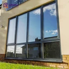 Large glass aluminium floor to ceiling windows / house french casement window