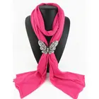 China Suppliers Low Price New Design Butterfly Pendant Scarf Accessories Jewelry