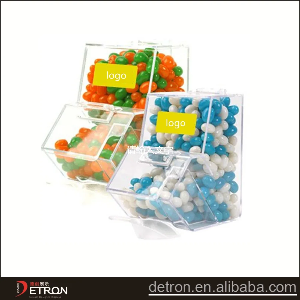 custom candy box clear acrylic candy box for store