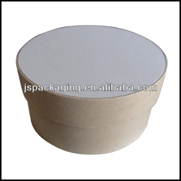 brown round gift boxes,brown kraft paper box,round cardboard