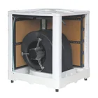 wall window roof mounted evaporative air cooler conditioner for greenhouse
