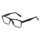 Wholesale Custom Low Power Matte Black Color Reading Glasses Men Women +1.0,+1.5