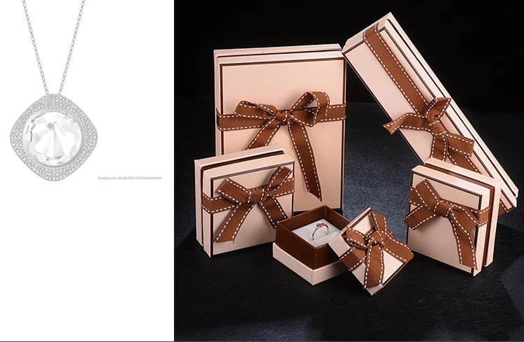 custom printed small paper customized jewelry ring gift box w