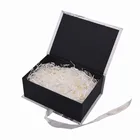 Favor Gift Shape Box Custom Logo Printing Packaging Wedding Favor Gift Magnet Book Shape Box With Ribbon Decoration
