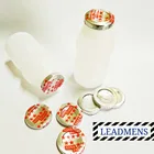 Aluminium Cap Yogurt Milk Bottle of Aluminum Foil Seal Cap for PET/PE/PP/PS Bottles
