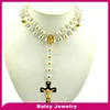 Best Quality stainless steel religious rosary necklace jewelry