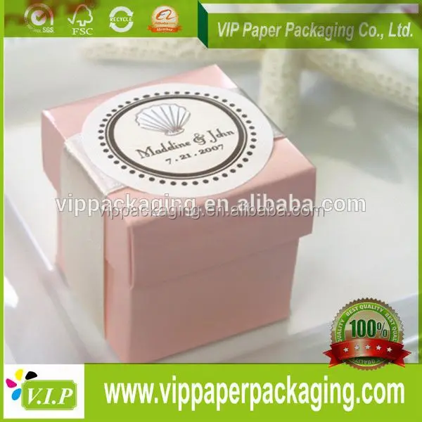 new designed diamond shape candy box gift box paper box