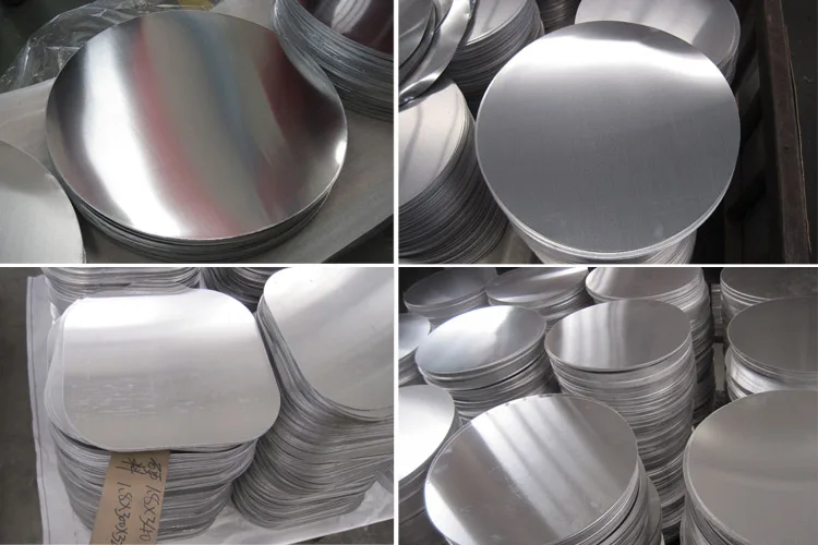 Non-stick Fry pan 1050-O 2 3 4 5 6 Series Cookware Aluminum Circle Disc