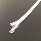 China manufacture clear plastic slider zipper pouch