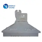 Wholesale Large White Marble Europe Headstone Design