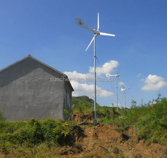 Heimnutzung windgenerator 10kw große wind turbine 10kw