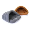 2019 new product shoes shaped cat bed plush luxury pet bed for dog house