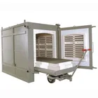 Large touch screen bottom loading laboratory dental ceramic glaze furnace / dental oven