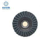 Abrasives fiberglass backing plate non-woven flap disc