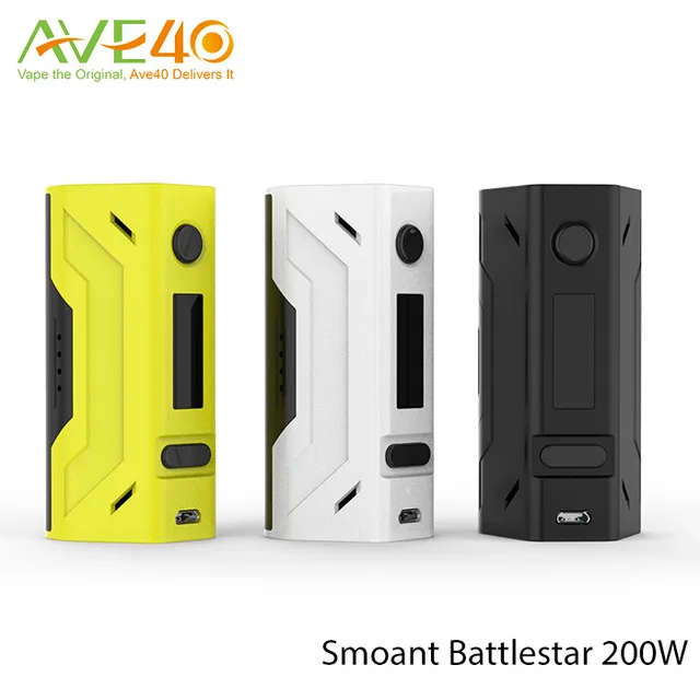 Smoant Battlestar 200W TC mod VS Wismec Noisy Cricket II-25