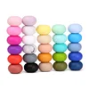 Hot Popular Custom BPA Free Baby Teething Chew Bead Silicone Loose Beads For Jewelry Making