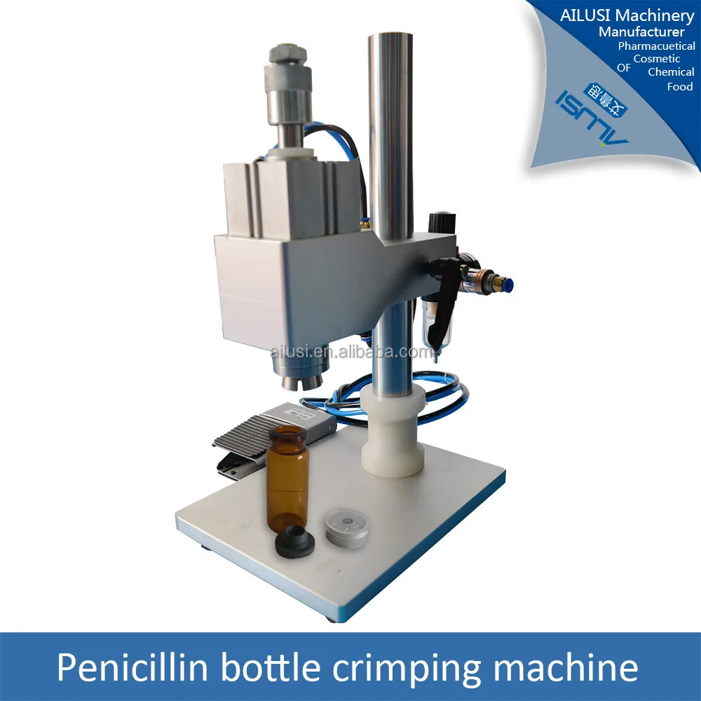 semi automatic vial crimping machine, vial sealing machine