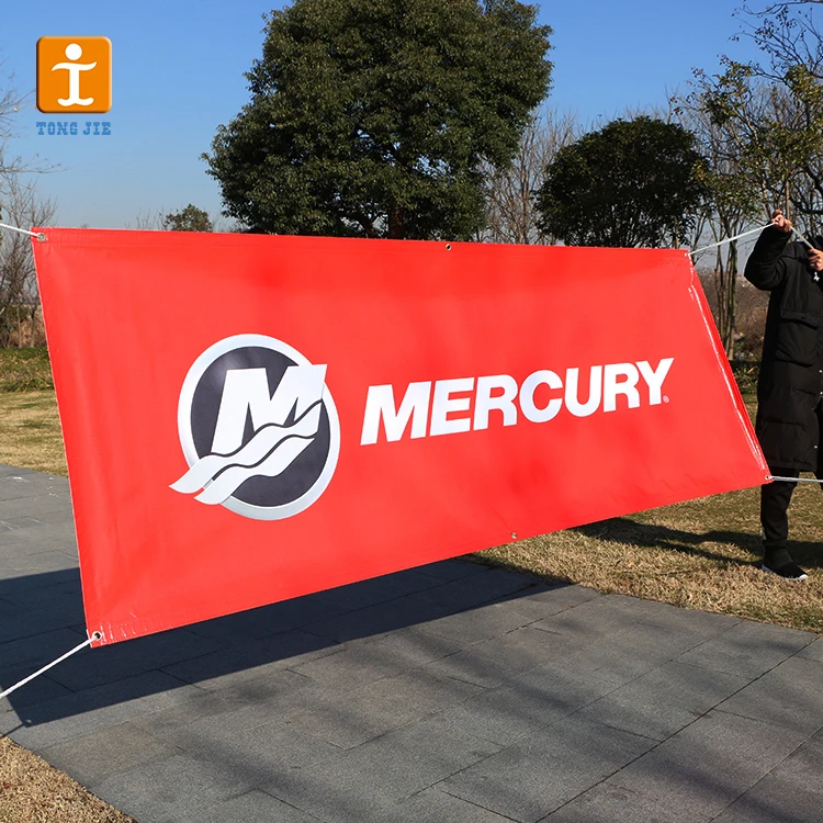 Popular Printed Flex Vinyl Banners Flags Custom Flag Outdoor For