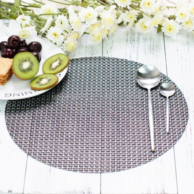 Custom Placemats Plastic Dining Table Mat And Table Plate Mat