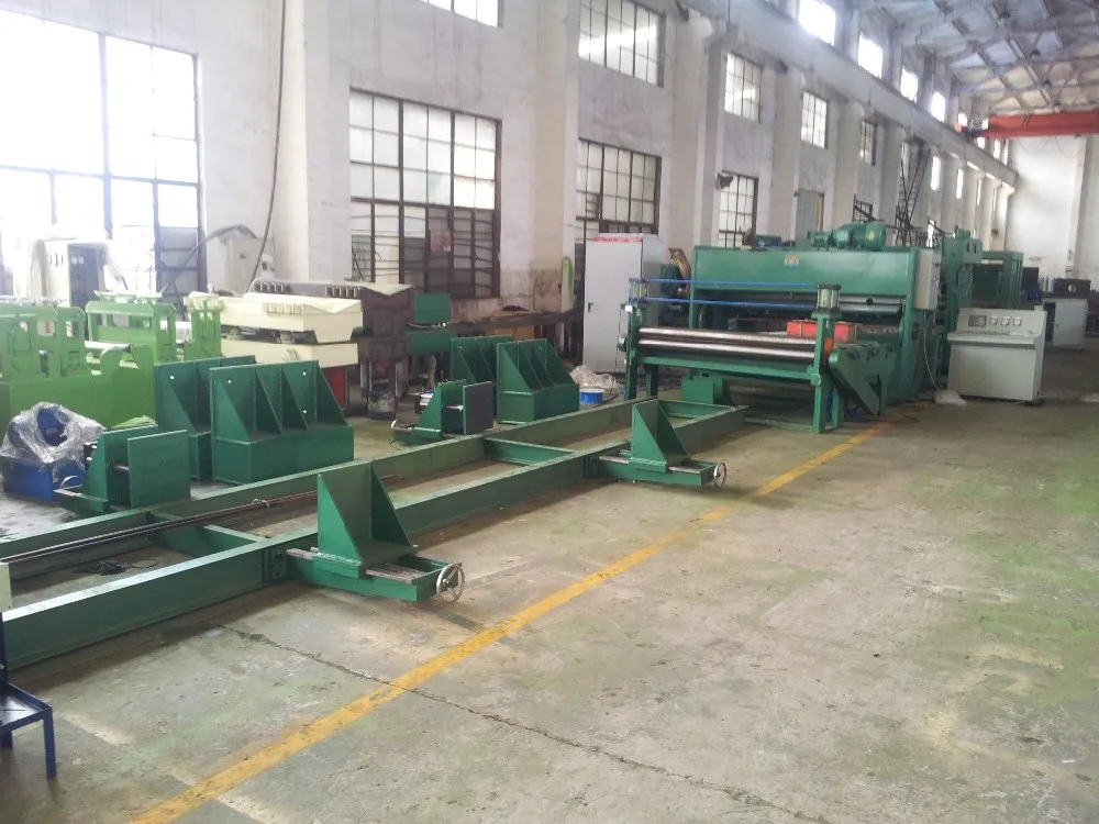 thick carbon steel coil cut to length line