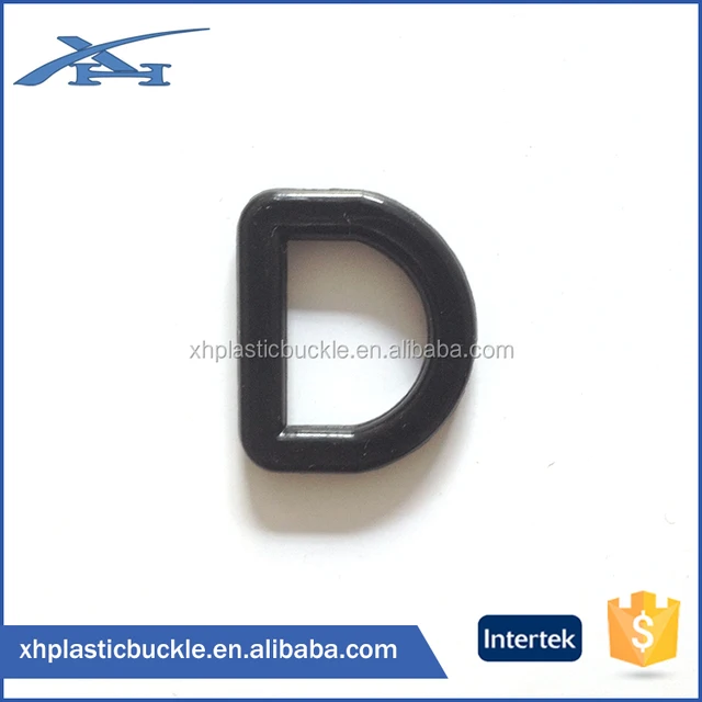 Factory Direct Sale Plastic Bulk D Shaped Buckle Bag Accessories