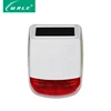 Outdoor Loudly Wireless Solar Strobe Siren with Flash and Light can work as a panel for alarm system
