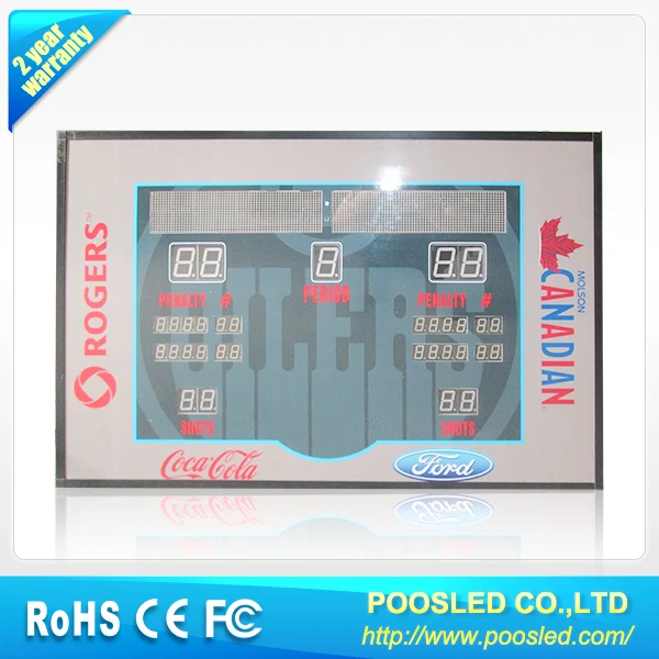 led score screen \ led stadium score display \ live cricket score update led display screen