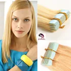 oft And Silky Straight Human Hair 100% Indian straight Tape Human Hair Extensions #27/613 mixed color