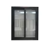 black color frame aluminum profile sliding windows and doors Foshan factory