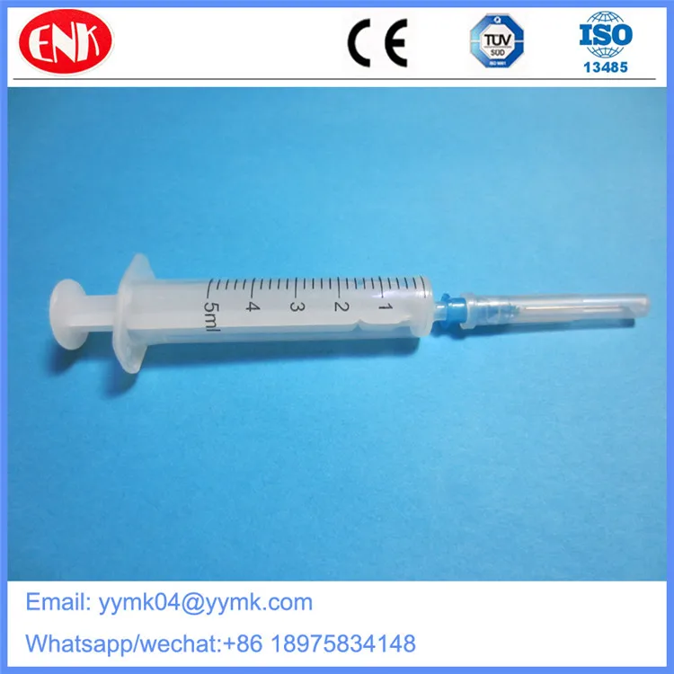 一次性塑料 5毫升 2 件注射器工厂