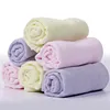 hot selling high quality 100%organic bamboo fiber baby washcloth towels, baby wash cloth