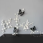 fashion custom metal butterfly iron Home Wall Art decoration